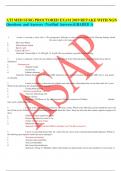 ATI MED SURG PROCTORED EXAM 2019 RETAKE WITH NGN Questions and Answers (Verified Answers)GRADED A