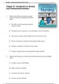 Test Bank for Fundamentals of Nursing 10th Edition by Taylor