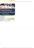 PRACTITIONER’S GUIDE TO USING RESEARCH FOR EVIDENCE BASED PRACTICE 2ND EDITION By  RUBIN - Test Bank