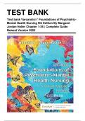 Varcarolis' Foundations of Psychiatric- Mental Health Nursing 9th Edition By Margaret Jordan Halter 