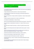 ALL CIDESCO QUESTIONS WITH CORRECT ANSWERS
