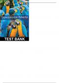 Organizational Behavior 16th Edition by Robbins Judge - Test Bank
