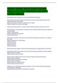 Shadow Health- Brian Foster- Focused Exam&colon; Chest Pain Questions with 200&percnt; Correct Answers 