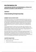 Solution Manual for Launching New Ventures An Entrepreneurial Approach 8th Edition By Kathleen R. Allen