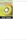 Nutrition An Applied Approach 5th Edition Thompson - Test Bank