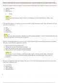 PNLE IV FOR CARE OF CLIENTS WITH PHYSIOLOGIC AND PSYCHOSOCIAL ALTERATIONS (PART 2)|Answers and Rationales Graded A+