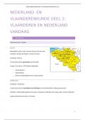Samenvatting Nederland- en Vlaanderenkunde deel 2