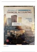 Test Bank for Advanced Financial Accounting 13th Edition By Theodore Christensen||ISB NO:1260772136, ISBN NO-13:978-1260772135||Complete Guide
