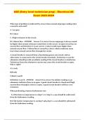 ASE &lpar;Entry level technician prep&rpar; - Electrical A6 Exam 2023-2024