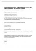 Theoretical Foundations of Nursing Practice Unit 3 - Ch&period; 4 Exam Questions With Verified Answers  