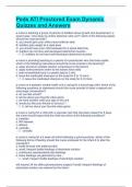 Peds ATI Proctored Exam Dynamic Quizzes and Answers&period;