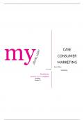 Case uitwerking Consumer marketing 