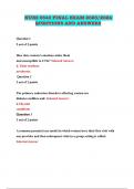 NURS 6540 FINAL EXAM 2023&sol;2024 QUESTIONS AND ANSWERS