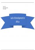 SQA Development in Africa Nat5 course notes  