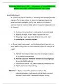 NURSING MISC PRACTICE I &ndash; Foundation of PROFESSIONAL EXAM-with 100&percnt; verified solutions-2023-2024