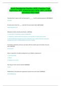 Adult Residential Facility &lpar;ARF&rpar; Practice Test&comma; California ARF Administrator-With 100&percnt; verified solutions-2023-2024