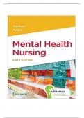 Test Bank for Neeb’s Mental Health Nursing 6th Edition Gorman||ISBN-10,1719645604||ISBN NO-13,978-1719645607||All Chapters Completed||A++