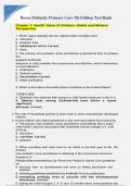 Burns Pediatric Primary Care 7th Edition Test Bank