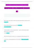 RCFE California Practice Test 2023 QUESTIONS AND ANSWERS GRADED A&plus;