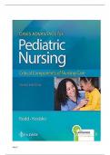 Test Bank For Pediatric Nursing The Critical Components of Nursing Care 3rd Edition Rudd||ISBN NO-13,1719645701||ISBN NO-13,978-1719645706||All chapters Covered | Complete Guide A+