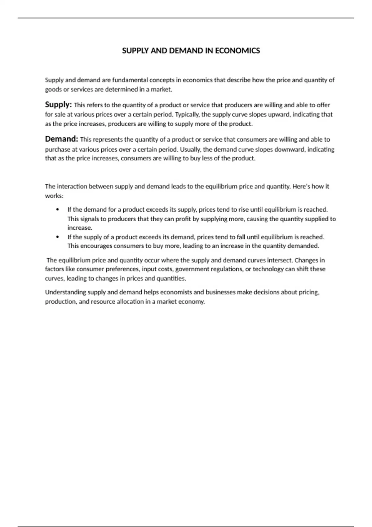SCARCITY AND ITS CAUSES WITH EXAMPLES Economics Stuvia US