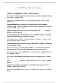 Social Problems  Packaged Exams 2023-2024