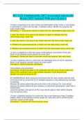 RN VATI Fundamentals 2019 Assessment &lpar;answered&rpar;  Retake 2022 Updated With more Q and A