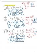 Math 063 notes 