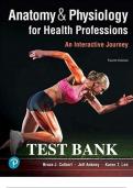 Test Bank For Anatomy & Physiology for Health Professions: An Interactive Journey (Anatomy and Physiology for Health Professions) 4th Edition||ISBN NO-10,0134876814||ISBN NO-13,978-0134876818||All Chapters||Latest Updates