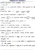 Summary - Vectors- A level maths&sol;further maths-Core 1