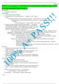 PSYC 311 Lecture 1-7 NOTES ON NEUROANATOMY 2023 100% RATED HIGHSCORE PASS!!!