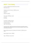 BCOT - Fire Safety Exam Questions And Answers Already Graded A&plus;