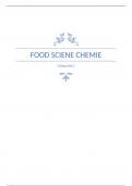 Samenvatting -  Food Science CHEMIE 1.1 (1300F11_22)