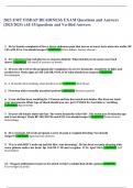 2023 EMT FISDAP READINESS EXAM Questions and Answers &lpar;2023&sol;2024&rpar; &lpar;All 151questions and Verified Answers