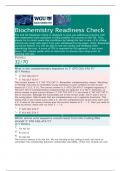 BIOCHEM C785 2ndOA (1)/ BIOCHEM C785 Readiness Questions with answers/BIOCHEM C785 BIO notes latest 2022/ BIOCHEM C785 2 OA readiness check complete/ Biochemistry Readiness Check II (Download to score an A)
