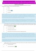Maternity Evolve Exam Test Bank  Latest Update Questions and Verified Correct Answers With Rationale  Guaranteed A&plus;