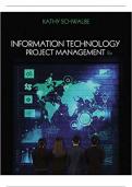 Test Bank For Information Technology Project Management 8th Edition by Kathy Schwalbe Chapter 1_13