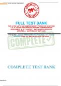 FULL TEST BANK For; ATI RN Capstone Comprehensive Predictor 2019 Form A, B, C and ATI Proctored Capstone Comprehensive Assessment A, B, C |Correct and Verified Answers| Assured A+ Score Guide| TEST BANK