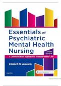 Test Bank: Essentials of Psychiatric Mental Health Nursing  3rd Edition by Varcarolis||ISBN NO-10 9780323389655||ISBN NO-13 978-0323389655||All Chapters||Complete Guide A+