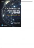 Test Bank For Management Information Systems Managing the Digital Firm, 15th Edition Kenneth C. Laudon, Jane P. Laudon Chapter 1_15