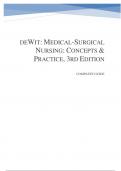 deWit: Medical-Surgical Nursing: Concepts & Practice, 3rd Edition