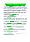 Arkansas Auctioneer Exam Questions and Detailed Answers 100&percnt; Complete Test