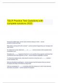  TDLR Practice Test Questions with complete solutions 2023&period;