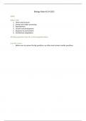 BSC 1005 in class notes 8-24-23