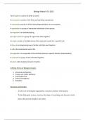 BSC 1005 in class notes 8-31-23