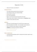 BSC 1005 in class notes 9-5-23