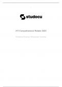 ATI Comprehensive Retake 2023 Guaranteed A&plus;