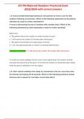 ATI PN Maternal Newborn Proctored Exam 2023&sol;2024 with correct answers  graded A&plus;