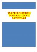 TCFP FF2 PRACTICE EXAM REAL EXAM 200 QUESTIONS AND CORRECT DETAILED ANSWERS WITH RATIONALES &lpar;VERIFIED ANSWERS&rpar; &vert;ALREADY GRADED A