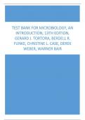 Test Bank for Microbiology&comma; An Introduction&comma; 13th Edition&comma; Gerard J&period; Tortora&comma; Berdell R&period; Funke&comma; Christine L&period; Case&comma; Derek Weber&comma; Warner Bair Latest Update 2025&sol;2026